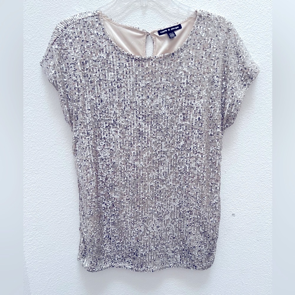 Silver Sequins Tunic